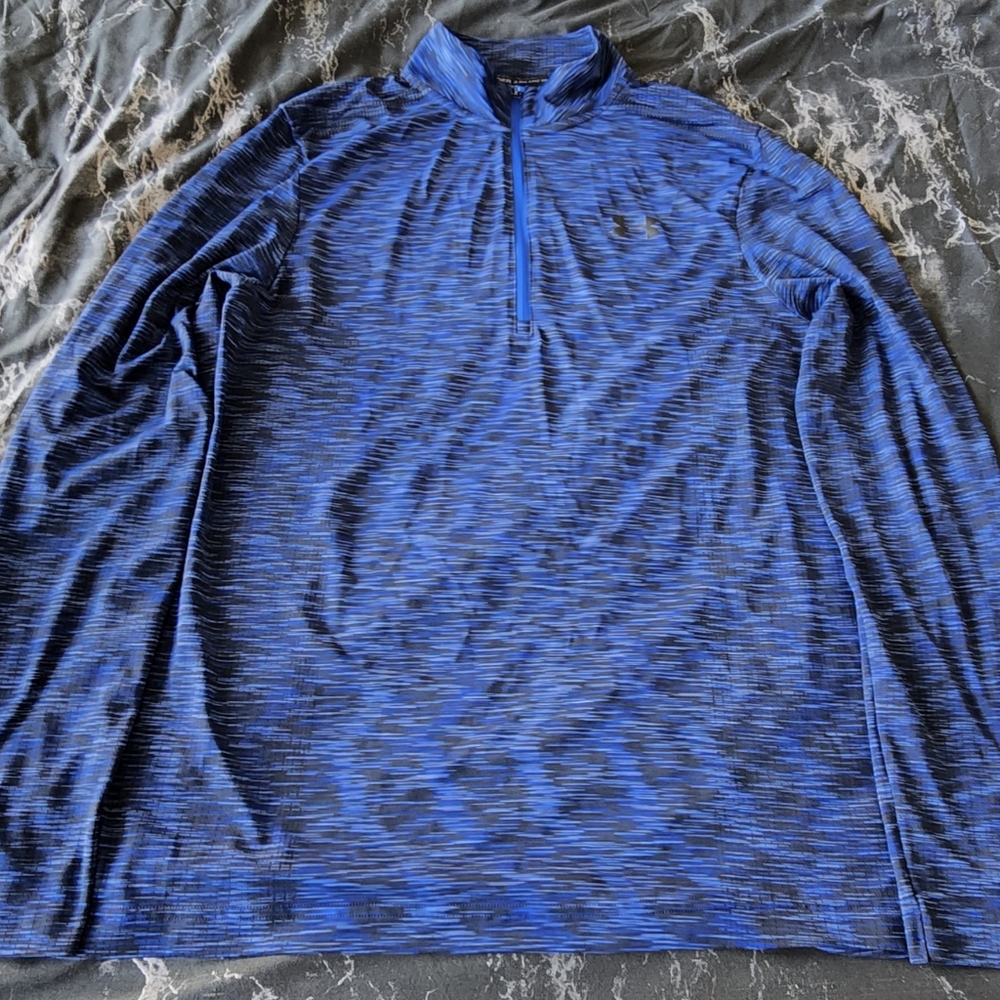 Under Armour Heatgear 1/4 Zip - Blue